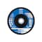 Pferd 7" x 7/8" A.H. POLIFAN Flap Disc - A-COOL SG INOX+ALU, Aluminum oxide, 40 Grit, Flat 62369 - alternate 2